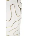 Váza Adore 32 cm zlatá/bílá