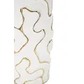 Váza Adore 25 cm zlatá/bílá