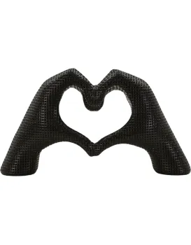 Dekorace Hands Lover 25 cm černá
