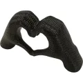 Dekorace Hands Lover 25 cm černá