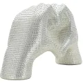 Dekorace Hands Lover 25 cm stříbrná
