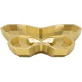 Dekorativní odkládací miska Butterfly 20,5 cm zlatá