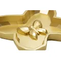 Dekorativní odkládací miska Butterfly 20,5 cm zlatá