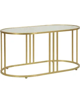 Konferenční stolek Antalia 90 cm zlatý