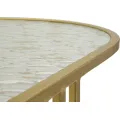 Konferenční stolek Antalia 90 cm zlatý