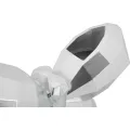 Designová váza Butterfly 22 cm stříbrná