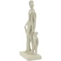 Dekorativní soška Family Stons 30,5 cm krémová