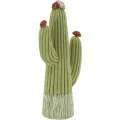 Dekorativní soška Cactus 25 cm zelená