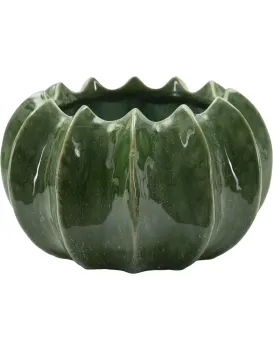 Dekorativní odkládací miska Cactus 22 cm zelená