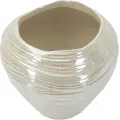 Váza Roundy 22 cm perleťová