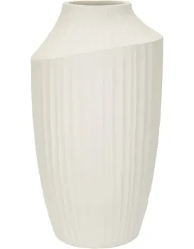 Váza Ice Pot 50,5 cm krémová