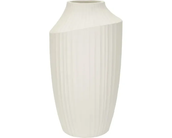 Váza Ice Pot 50,5 cm krémová