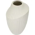 Váza Ice Jar 38 cm krémová
