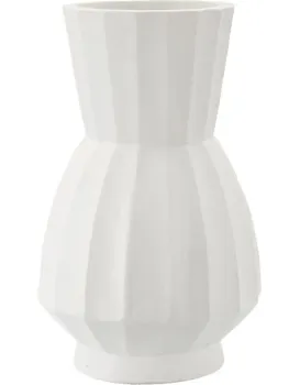 Váza Glint Pot 41 cm bílá