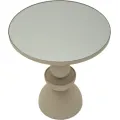 Odkládací stolek Dune 45 cm tmavě béžový II