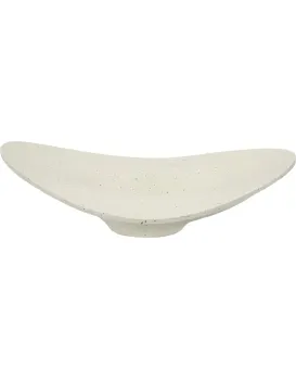 Dekorativní mísa Resin 41 cm krémová