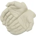 Dekorace Hand Stons krémová