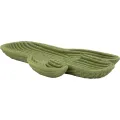 Dekorativní odkládací podnos Cactus 34 cm zelený