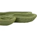 Dekorativní odkládací podnos Cactus 34 cm zelený