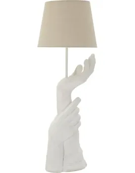 Stolní lampa Life 93 cm bílá