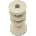 Kovový svícen Pix 15 cm krémový