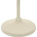 Kovový svícen Pigna 22 cm krémový