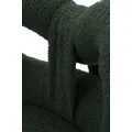 Designová jídelní židle Ilary Mini bouclé zelená