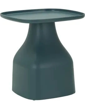 Konferenční stolek Gea 50 cm petrolejově modrý