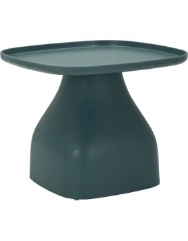 Konferenční stolek Gea 38 cm petrolejově modrý