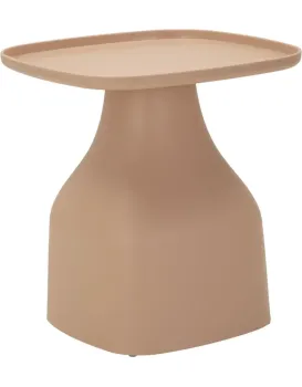 Konferenční stolek Gea 50 cm pudrově růžový