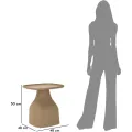 Konferenční stolek Gea 50 cm taupe