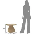 Konferenční stolek Gea 38 cm taupe