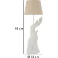 Stolní lampa Life 93 cm bílá