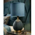 Stolní lampa Flavi 30,5 cm modrá