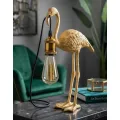 Stolní lampa Flamingo 39,5 cm zlatá
