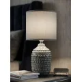 Stolní lampa Points 30,5 cm šedá