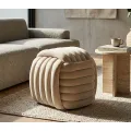 Taburet Softy 45 cm krémový