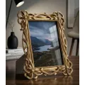 Fotorámeček Knot 23,4x28,5 cm zlatý