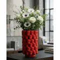 Váza Strawberry 32 cm červená