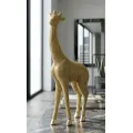 Dekorativní soška Giraffe zlatá