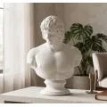 Socha Centurion 25 cm bílá