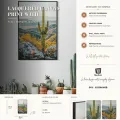 Obraz Cactus B 60x90 cm vícebarevný