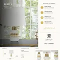 Stolní lampa Liara 32 cm bílo-zlatá