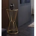 Odkládací stolek Super 40 cm zlatý