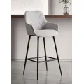 Sada 2 ks barových židlí Grey šedá