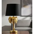 Stolní lampa Elephant 43 cm černo-zlatá