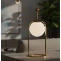 Stolní lampa Glamy Arc B 50 cm zlatá