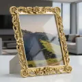 Fotorámeček Classic Floral 26,9x32,3 cm zlatý