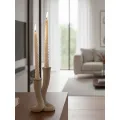 Designový svícen Stons 17,5 cm krémový