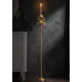 Kovový svícen Flowy 118 cm zlatý